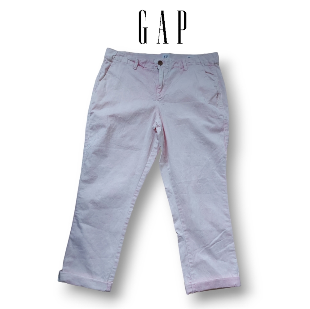 Gap Girlfriend Cropped Chinos
